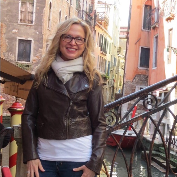 Mango Brown Leather Jacket - Picture 5 of 5